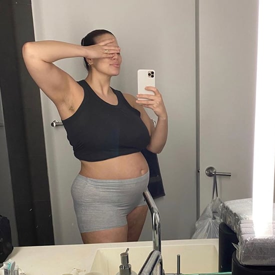 Ashley Graham Posts Mesh Maternity Underwear Instagram