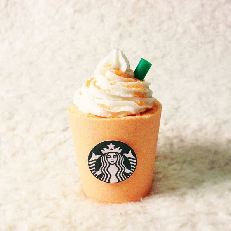 BeHappyBeUrself Orange Creamsicle Starbucks Frappuccino Bath Bomb