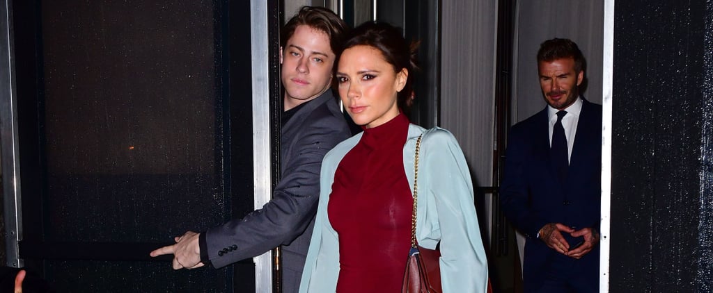 Victoria Beckham's Yellow Slingback Heels