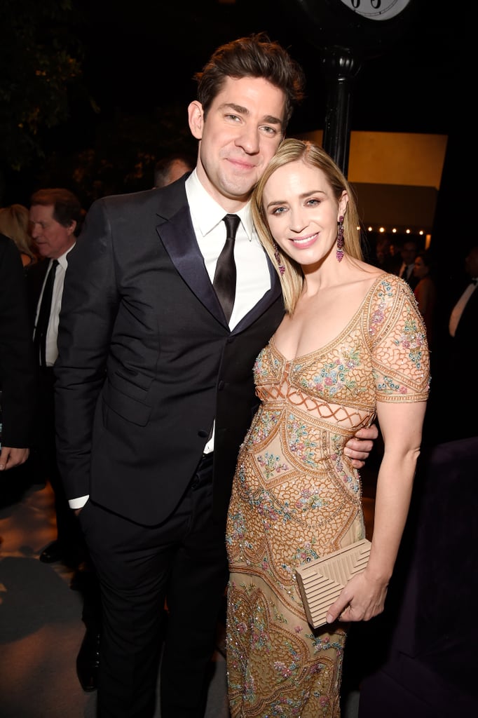 Emily Blunt and John Krasinski at 2017 SAG Awards