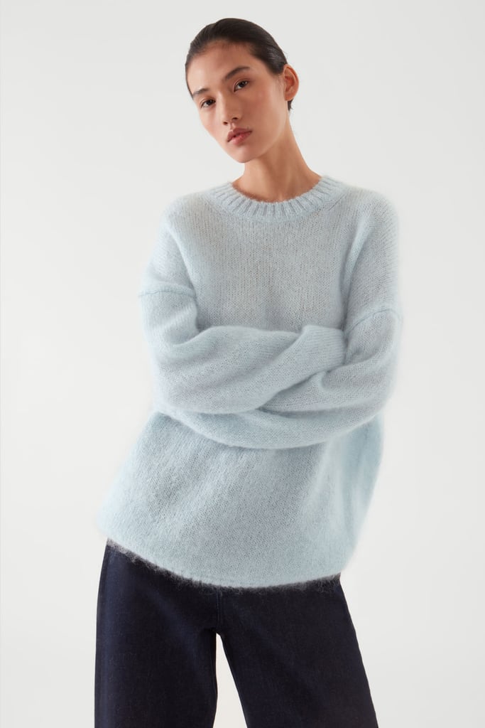 COS Mohair-Blend Oversized Jumper