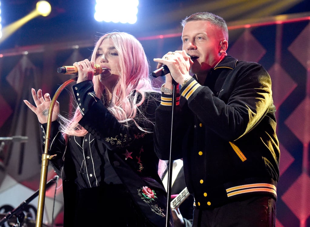 Pictured: Kesha and Macklemore