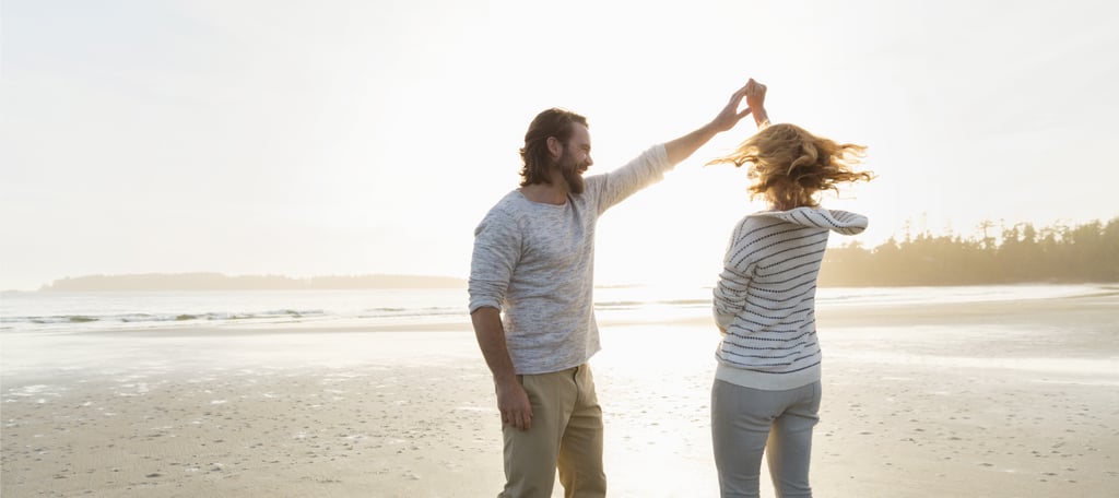 Go to the beach, and enjoy activities like building sandcastles and skipping rocks.