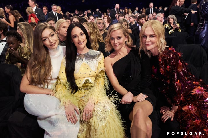 Gigi Hadid, Kacey Musgraves, Reese Witherspoon, and Nicole Kidman at the 2019 CMA Awards
