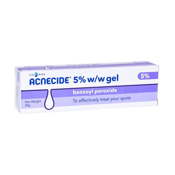 Acnecide Face Gel Spot Treatment Benzoyl Peroxide Best Superdrug Buys