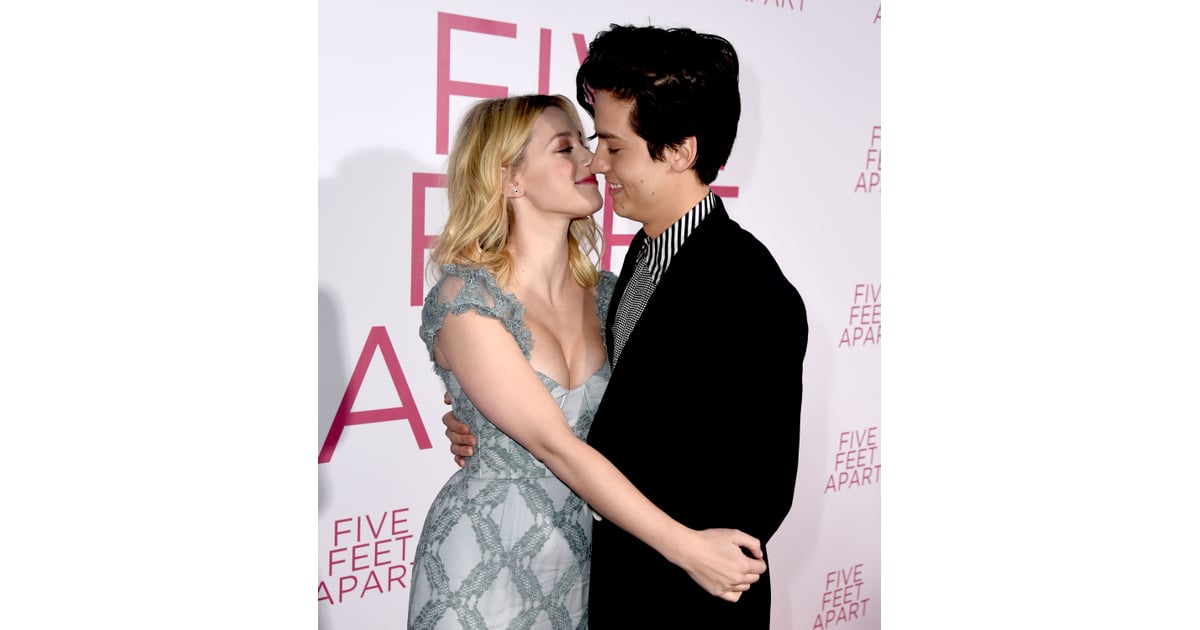 Cole Sprouse And Lili Reinhart At Five Feet Apart Premiere