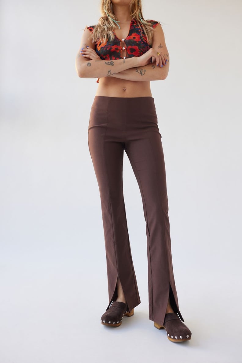 A Fall Fashion Deal: UO Vivian Split Hem Flare Pant