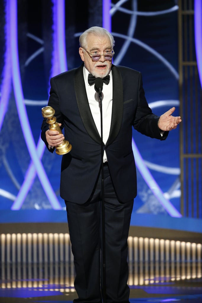 Brian Cox at the Golden Globes