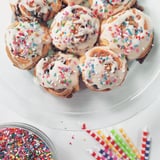 Cake Batter Cinnamon Rolls