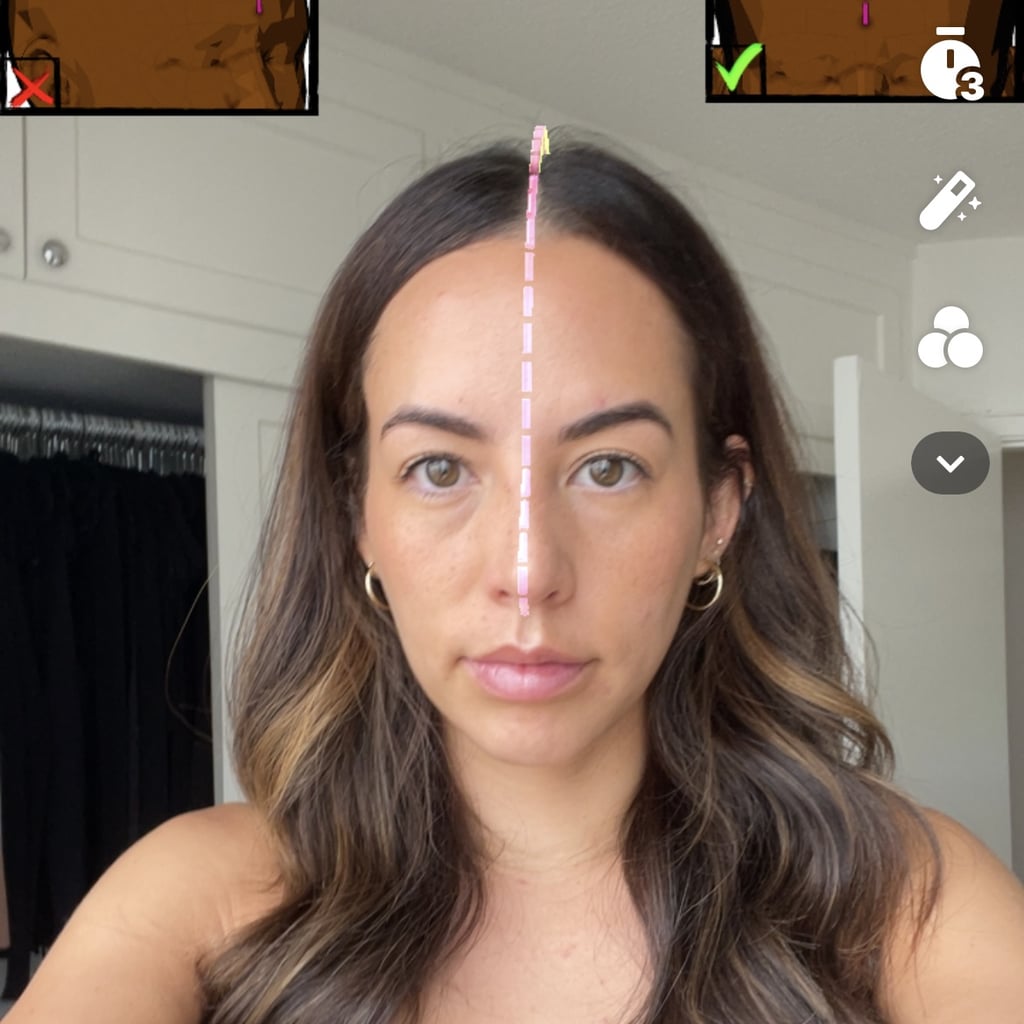 This TikTok Filter Made Me Realize I'm Doing My Middle Part All Wrong