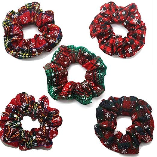 Holiday Hair Scrunchies