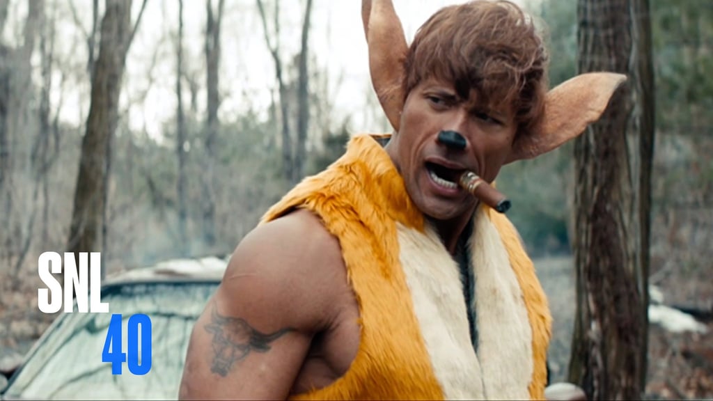 When He Played a Grown-Up Bambi