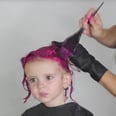 This Mom Dyed Her 2-Year-Old's Hair Hot Pink – and Parents Everywhere Had Something to Say About It