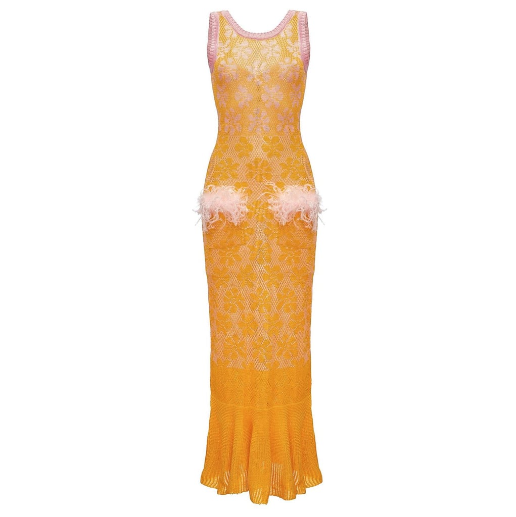 Shop: Yellow Feather Dress