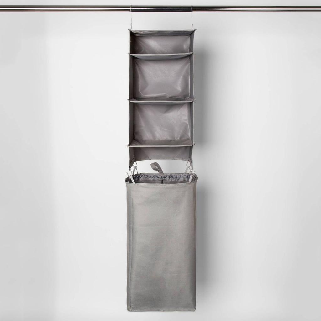 Hanging Closet Organizer With Detachable Hamper Closet Organizers For