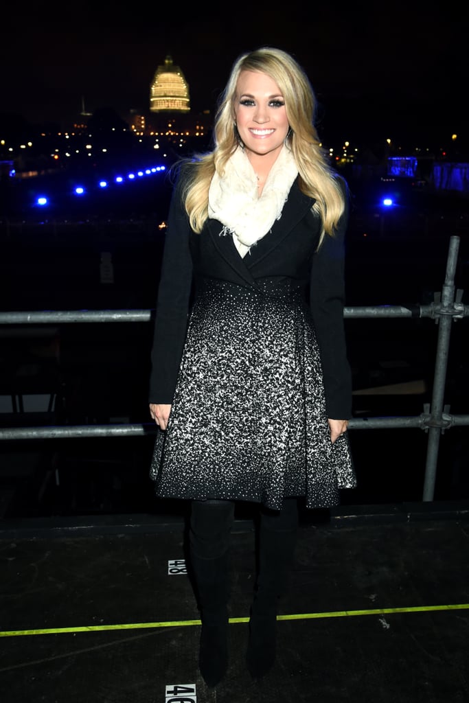 Bundled Up With A Bun In The Oven Carrie Underwood Doesn T Like