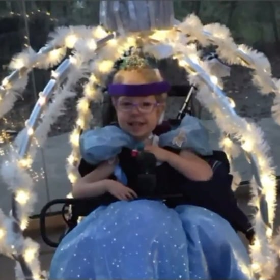 Mom Turns Daughter's Wheelchair Into Princess Carriage