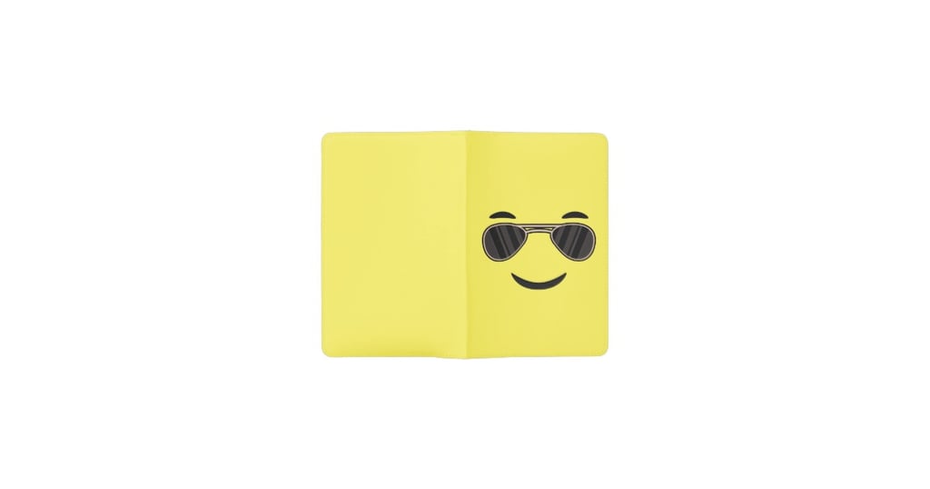 Sunglasses Emoji Pocket Moleskine Notebook