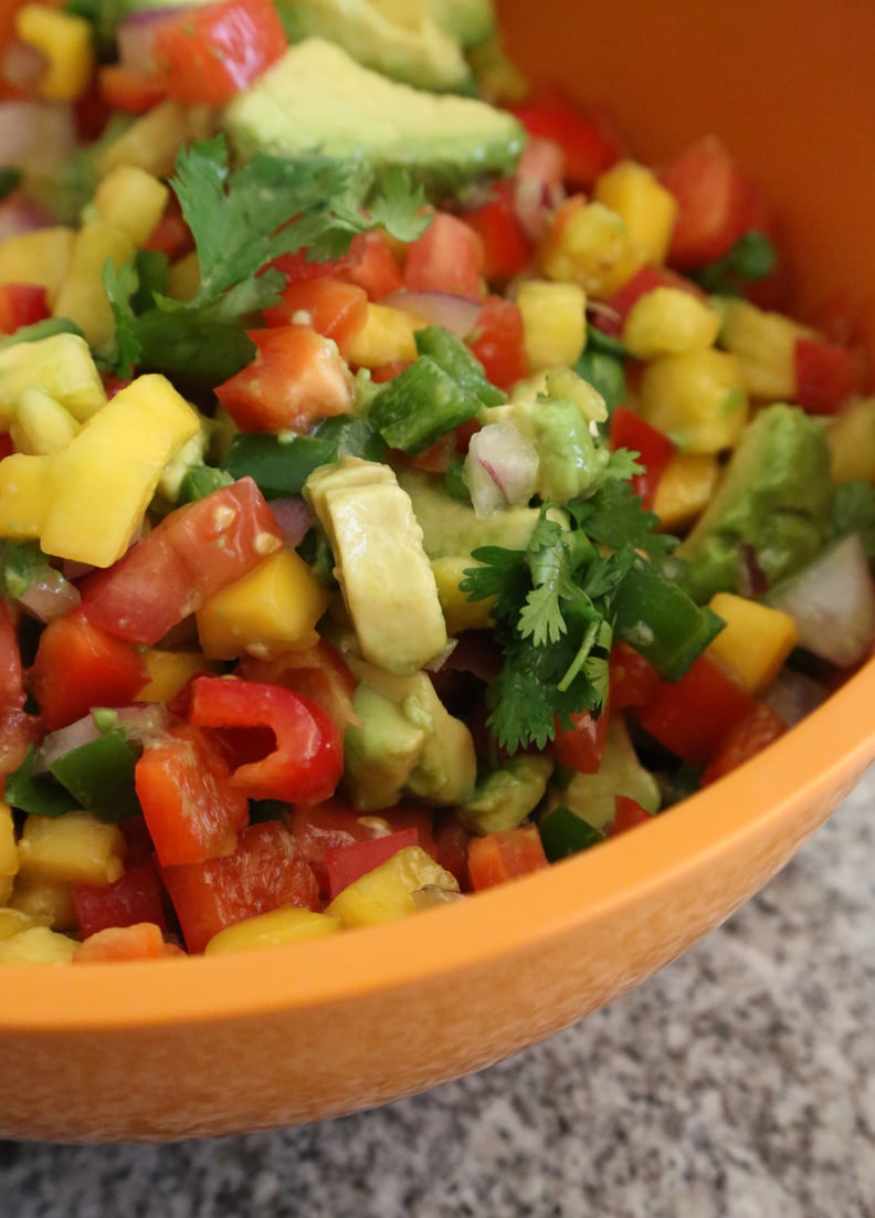 Pineapple, Mango, and Jalapeño Salsa