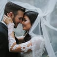 This Woodsy Wedding Is Stunning — but It's the Bride's Gown That Will Take Your Breath Away
