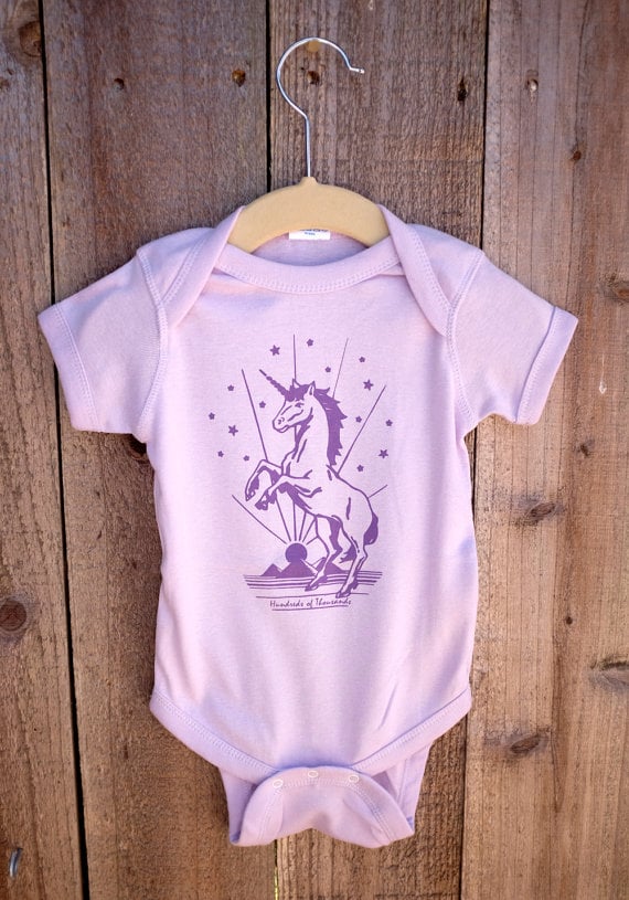 Purple Unicorn Onesie