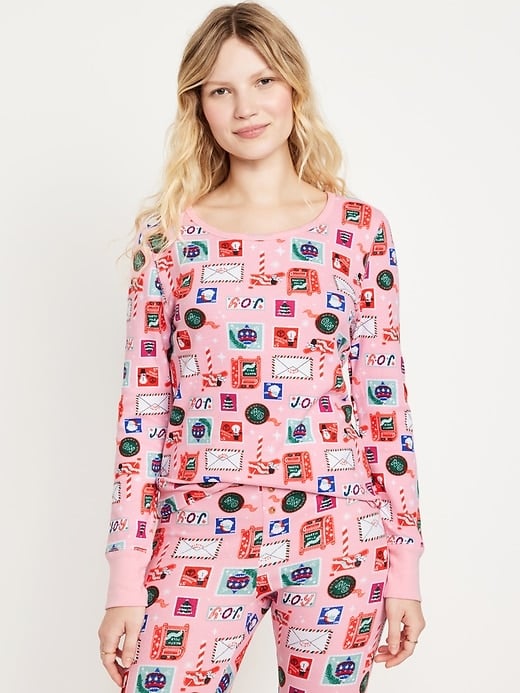 Old Navy Waffle-Knit Pajama Top