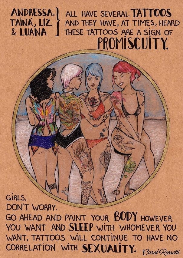Women Illustrations by Carol Rossetti