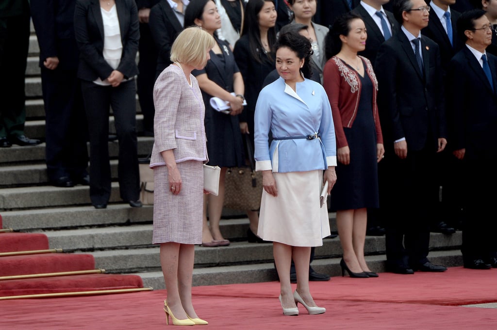 First Lady Of China Peng Liyuan Style Popsugar Fashion