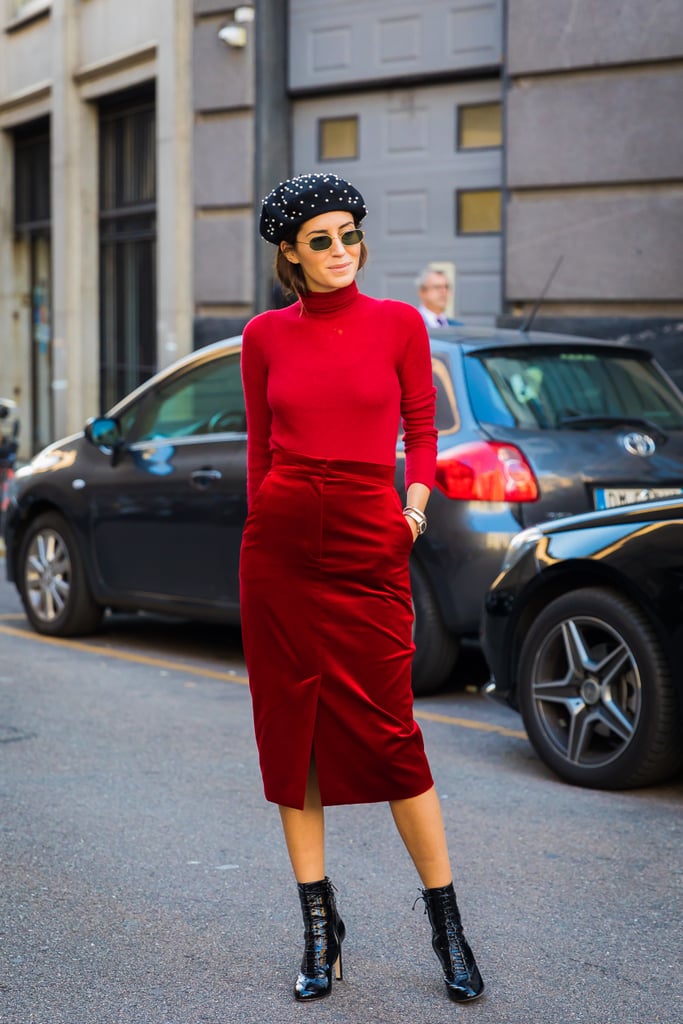 Red Outfit Inspiration | POPSUGAR Fashion