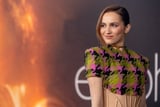 Maude Apatow Reunites With Her “Euphoria” Cast in a Versace Corset Dress