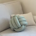 This Handmade Knot Pillow Brings Me So Much Joy, and It's Less Than $50
