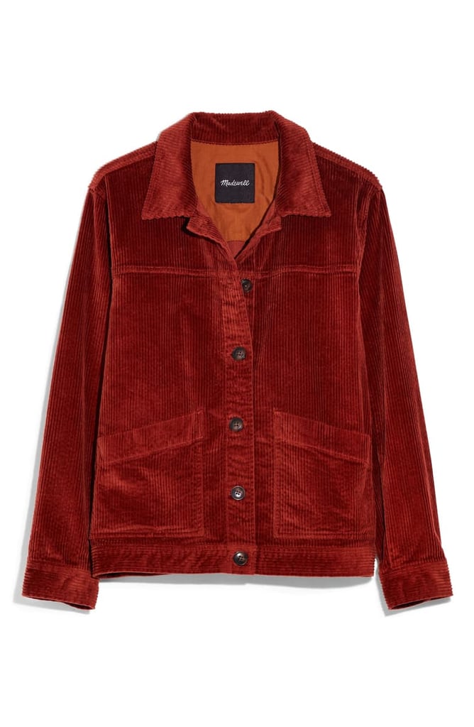 Madewell Corduroy Swing Chore Coat