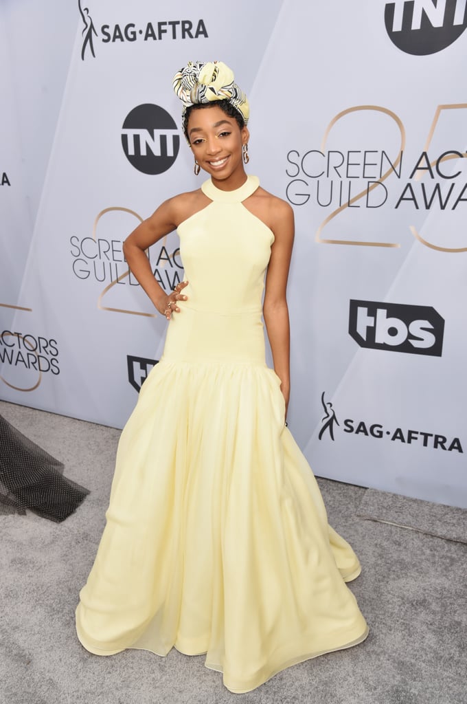 Eris Baker Wearing Timberland Boots at the 2019 SAG Awards