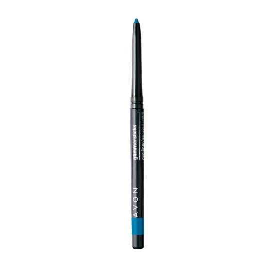 Avon Glimmersticks Eyeliner In Blue Flare Review Popsugar Beauty