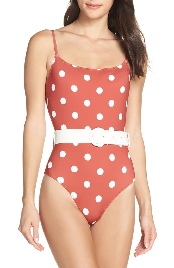 Solid & Striped The Nina Belted One-Piece Swimsuit