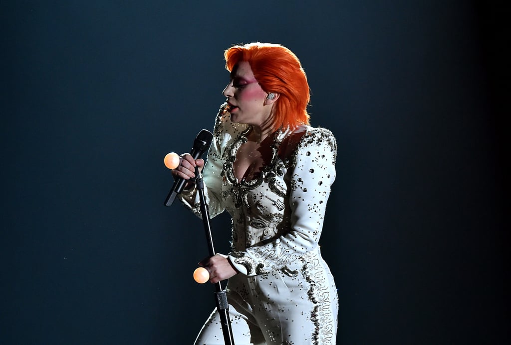 Lady Gaga at the Grammy Awards 2016