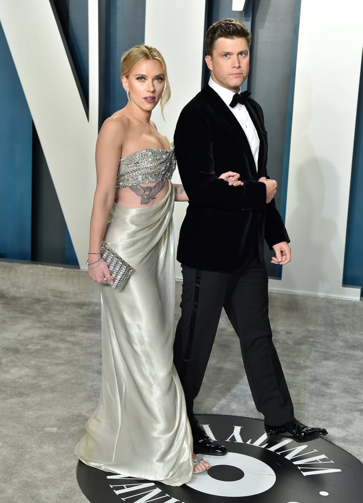 Scarlett Johansson's Dress at Vanity Fair Oscars Afterparty