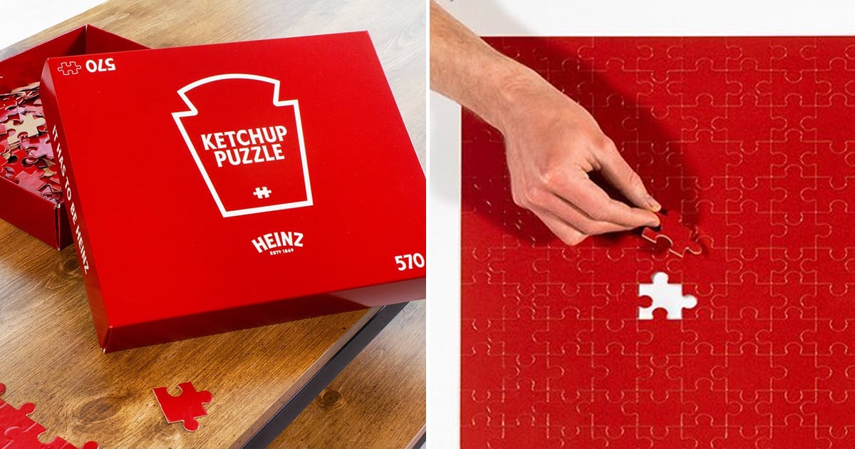Brand New Limited Heinz Ketchup Puzzle 570 Pieces Red Hard Great Funny Gift 