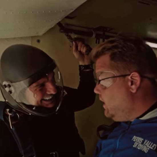 Tom Cruise Takes James Corden Skydiving