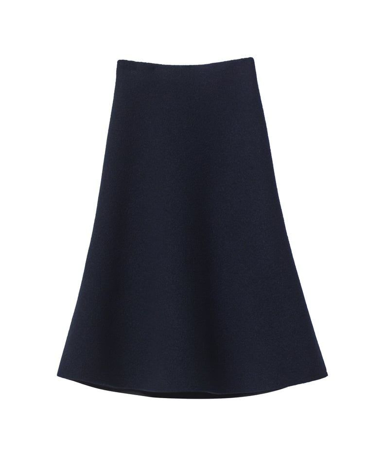 H&M Knee-Length Wool Skirt