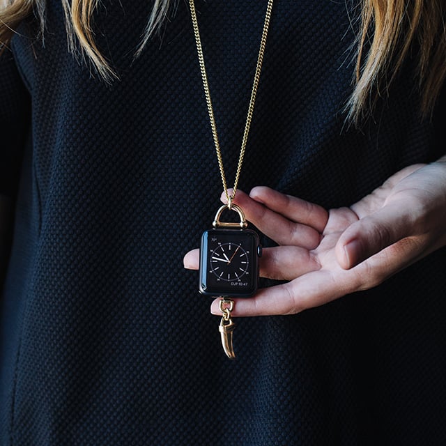 Crystal Ring Pocket Watch Necklace - Etsy