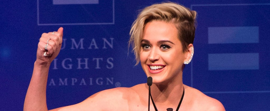 Katy Perry at Human Rights Campaign Gala in LA March 2017