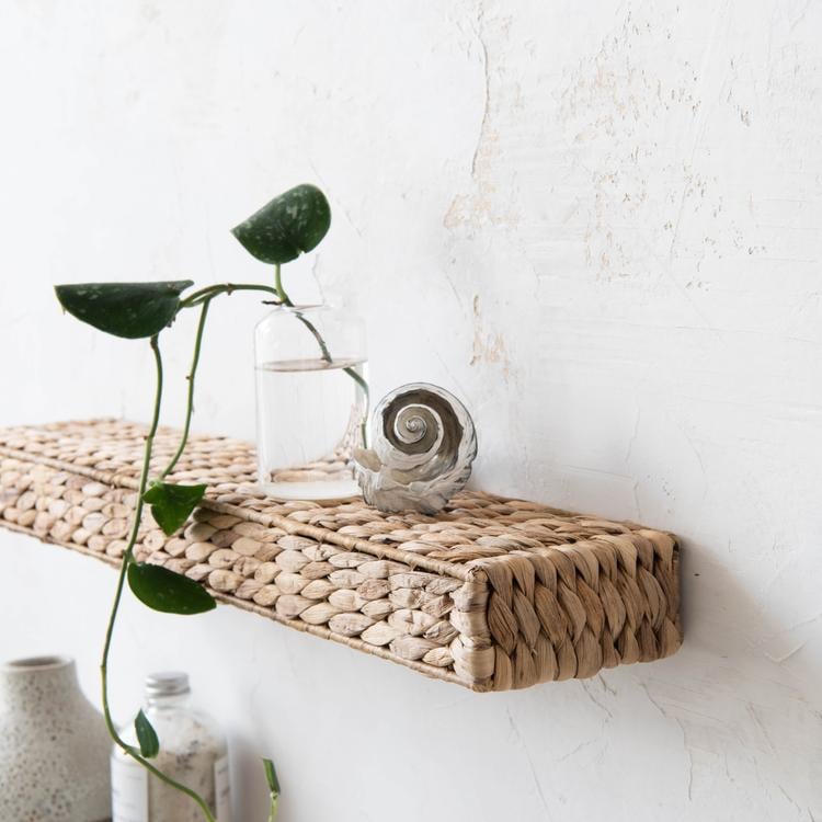 Hyacinth Woven Shelf