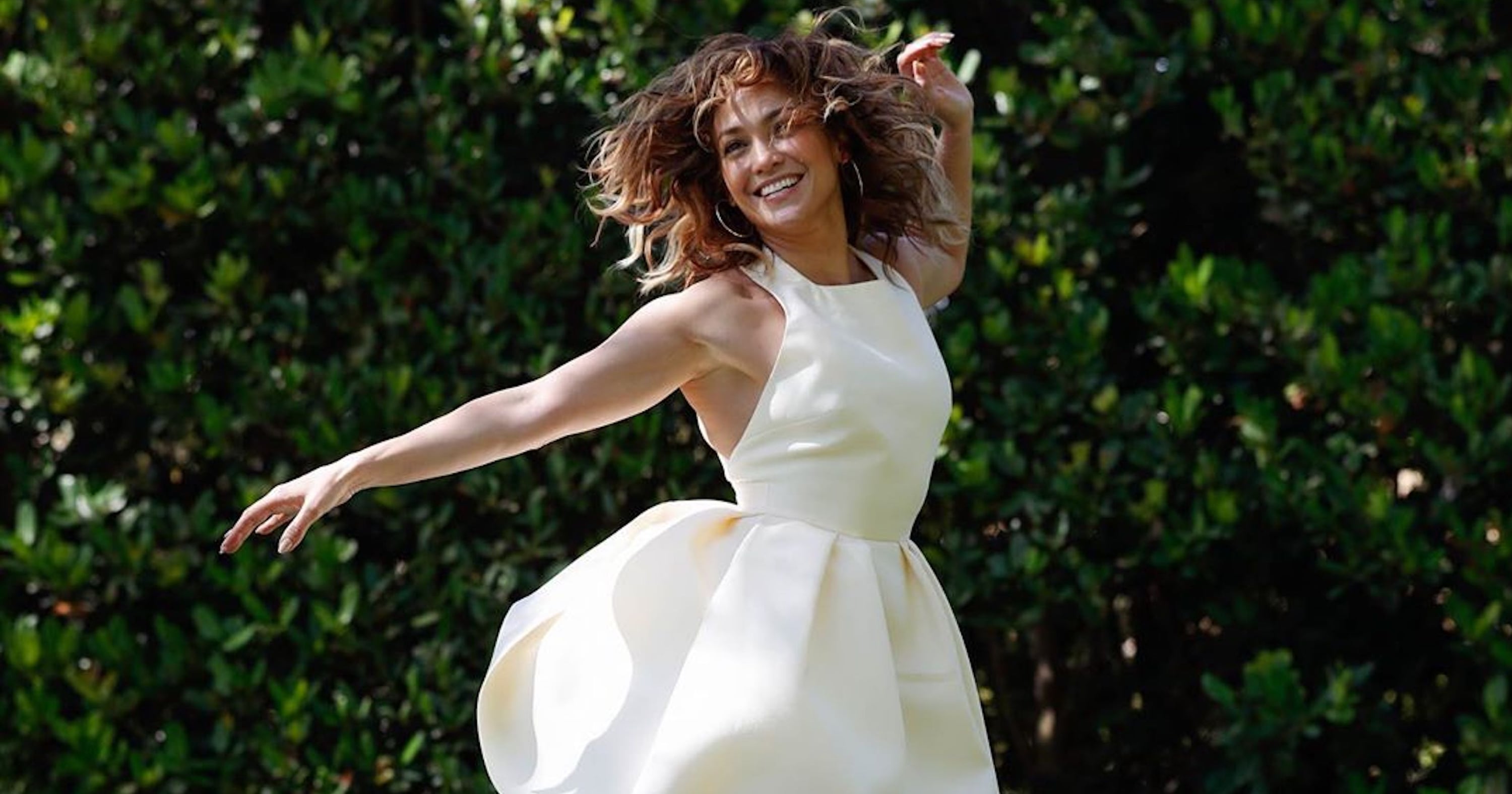 j lo white dress Jennifer Lopez Went Sheer for Her Thanksgiving Outfit 4,440 Jennifer Lopez White Dress