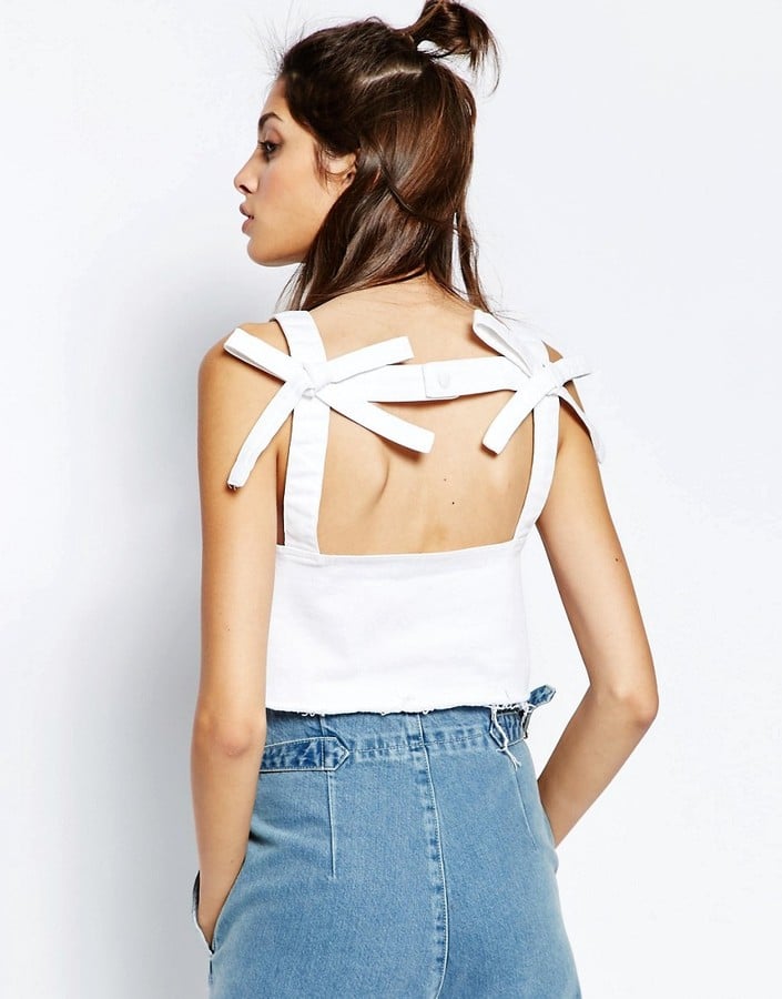 See You Never Bow Back Cami ($100)