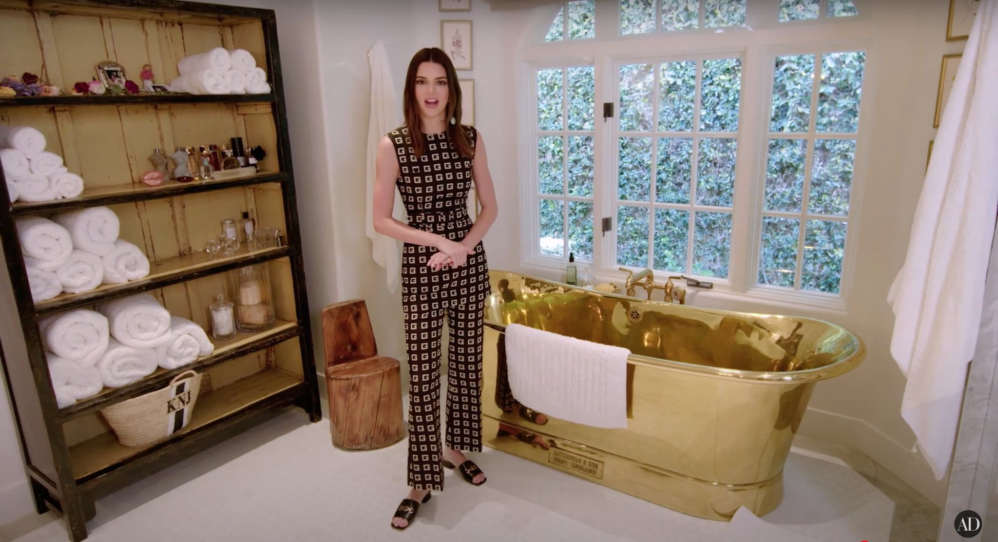 Kendall Jenner Shows Off Her La Home In Architectural Digest Popsugar Home