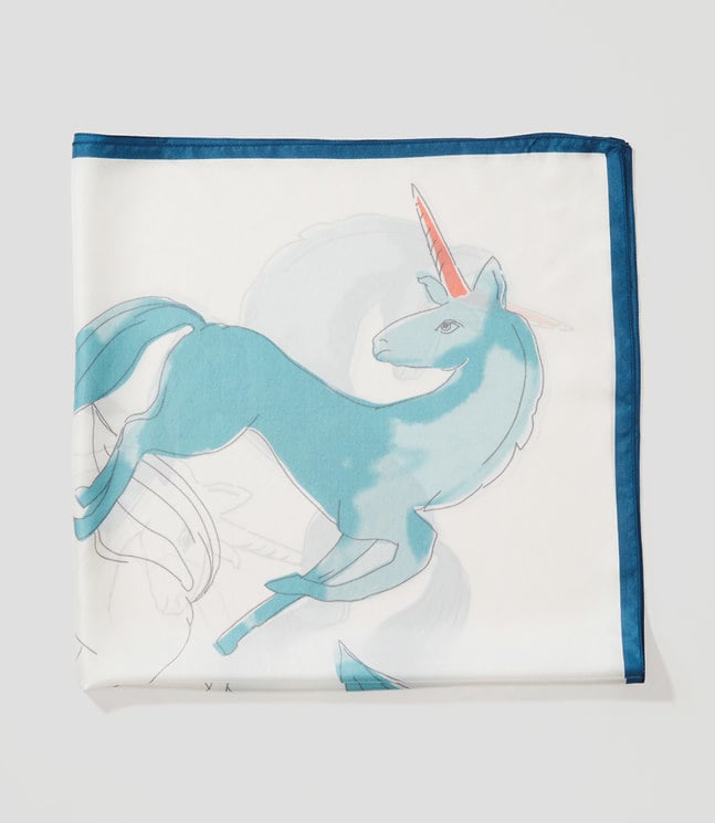 Loft Unicorn Square Silk Scarf ($34.50)