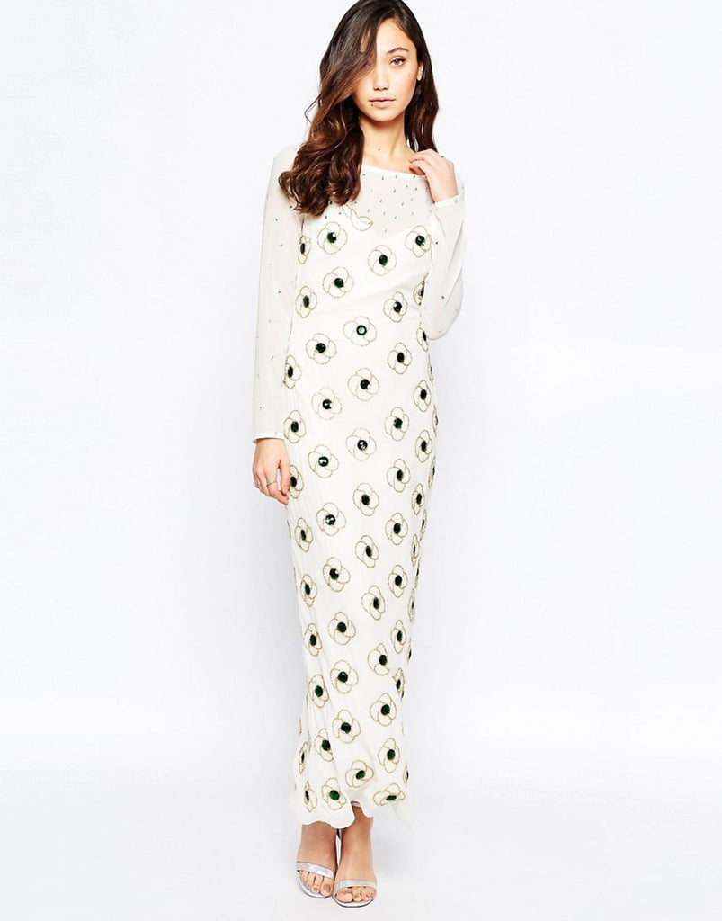 Virgos Maxi Long Dress ($413) | Wedding Outfit Ideas | POPSUGAR Fashion ...