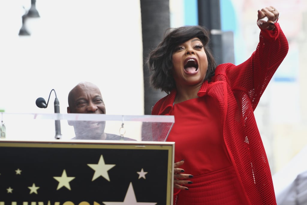 Taraji P. Henson at Hollywood Walk of Fame Ceremony 2019