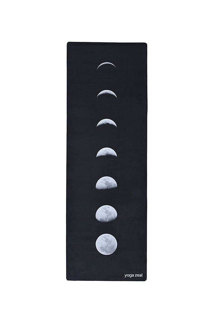 Yoga Zeal Non-Slip Yoga Mat in "Black Lunar"